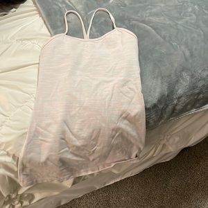 pink lulu, long tank